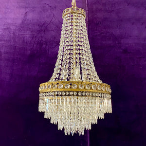 Stunning Antique Neoclassical Chandelier