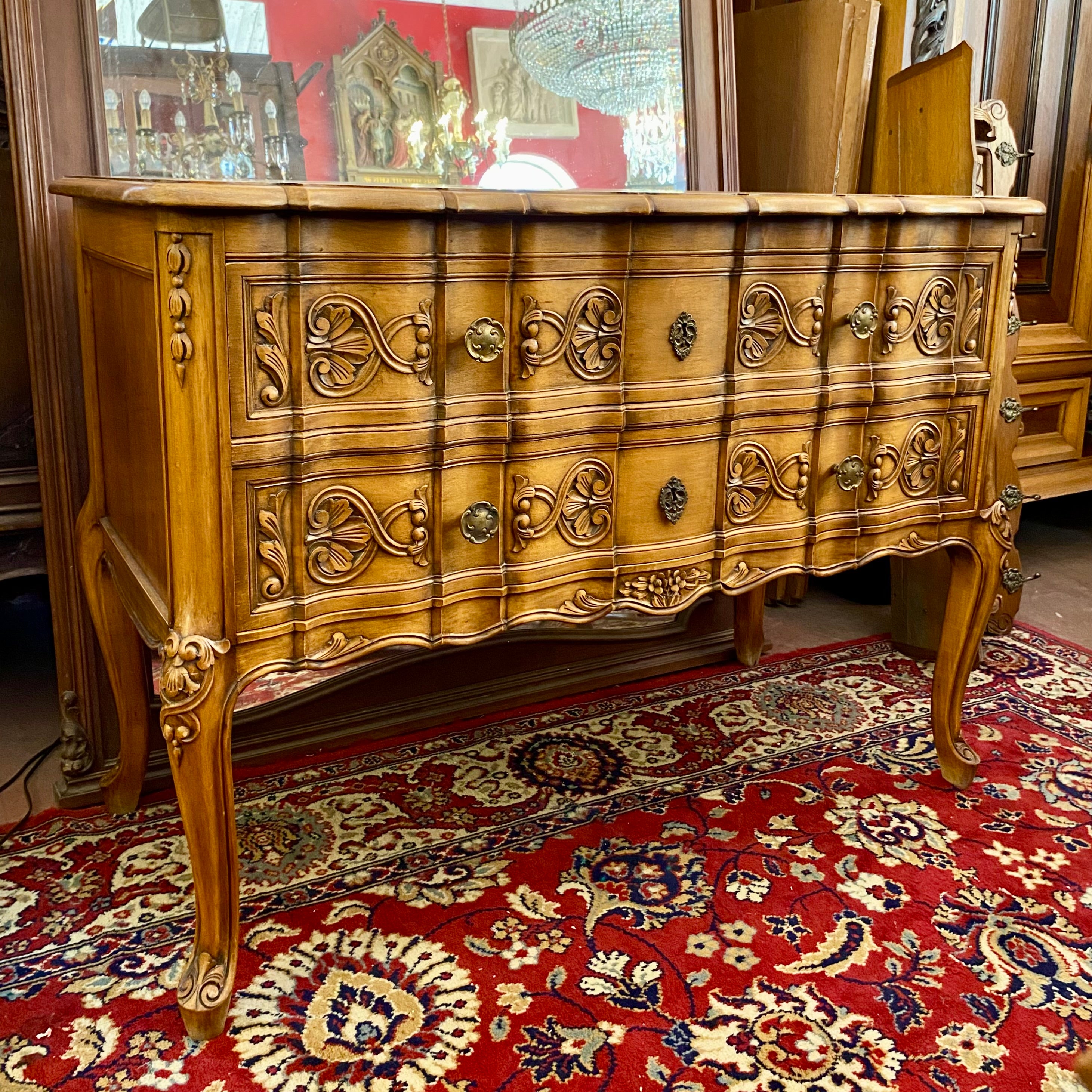 Antique French Oak Chest of Drawers