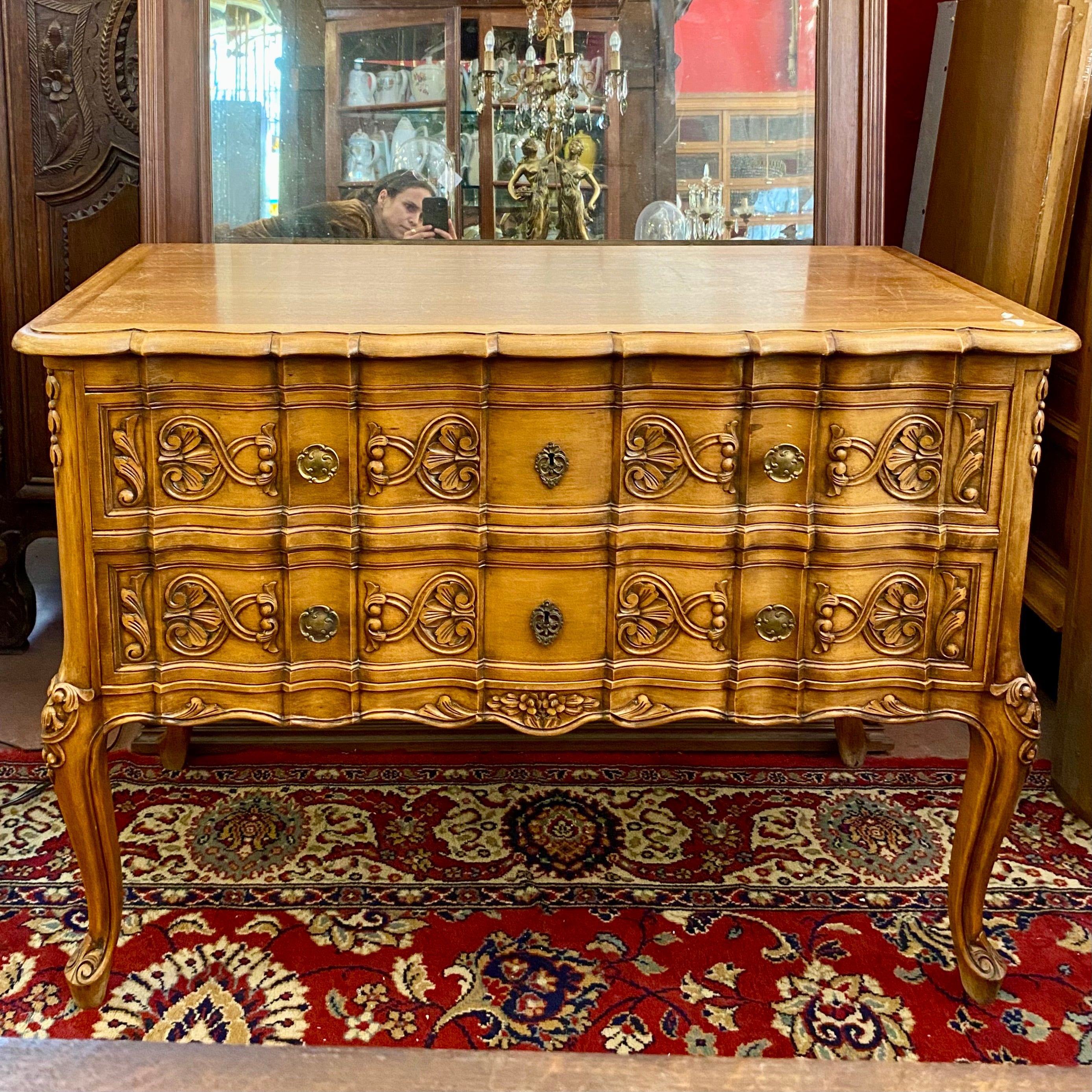 Antique French Oak Chest of Drawers