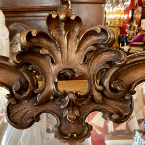 Stunning Carved Rosewood Mirror - SOLD