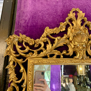 Gorgeous Gold Antique Mirror