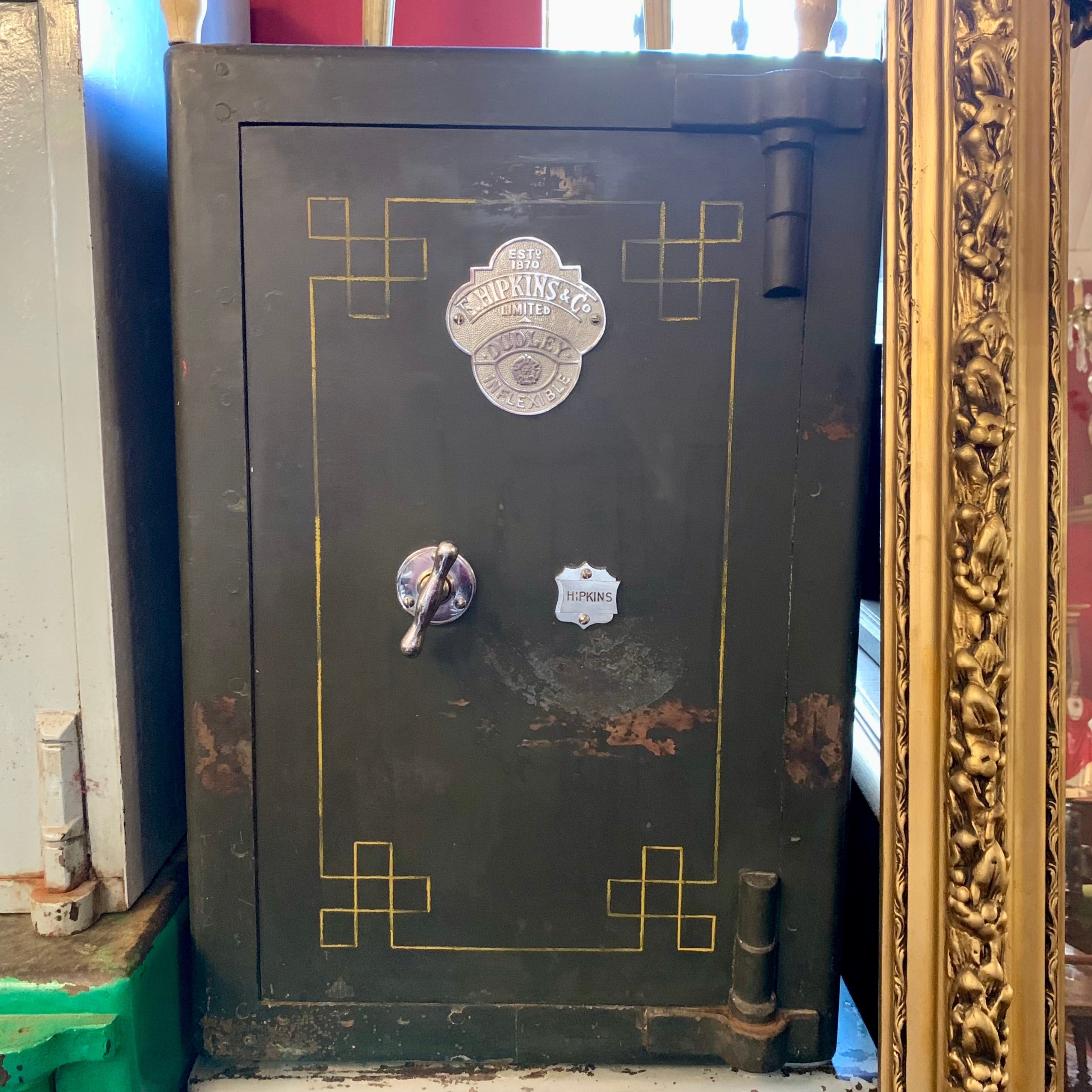 Antique "E. Hipkins & Co" Safe