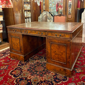 Large Antique Partners Desk