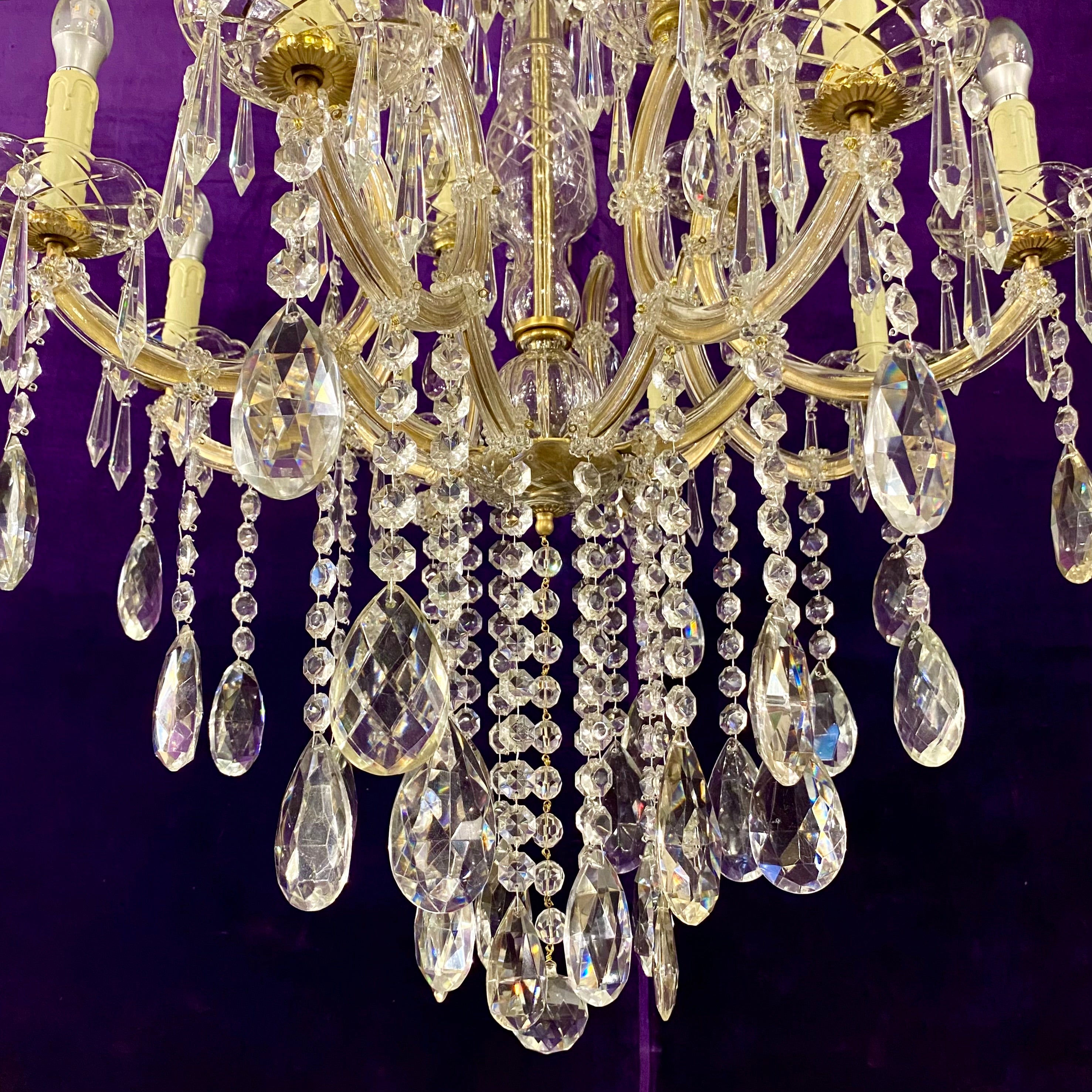 Stunning Antique Maria Theresa Chandelier