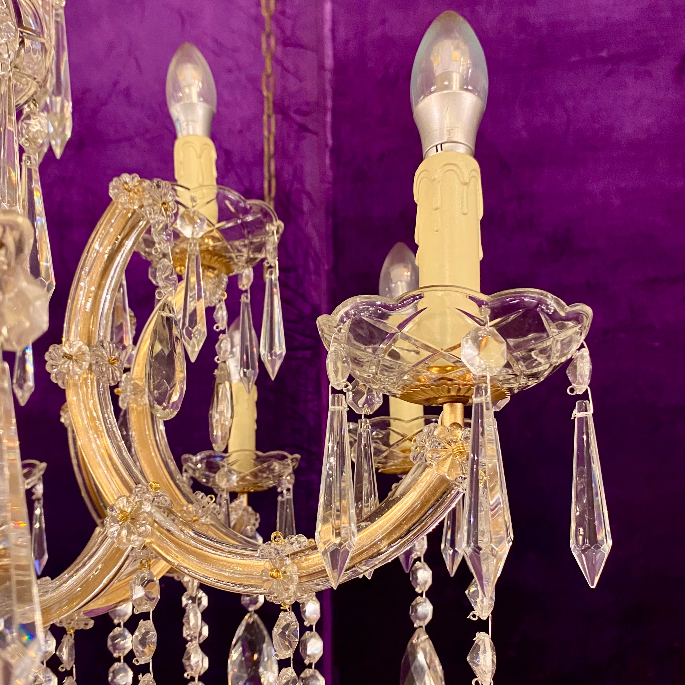 Stunning Antique Maria Theresa Chandelier