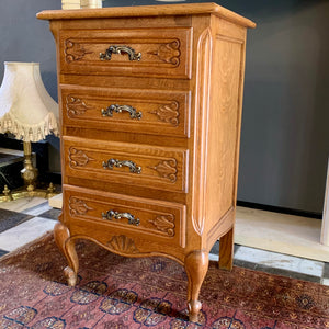 Small Antique Oak Chest of Drawers