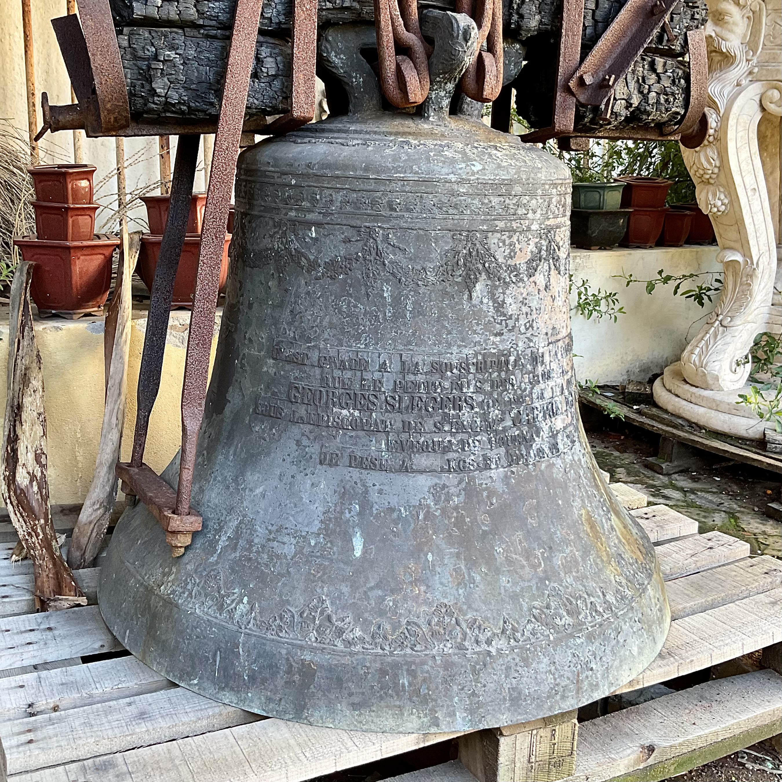 Antique Bronze Church Bells - Four Sizes Available