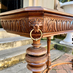 Antique French Oak Console