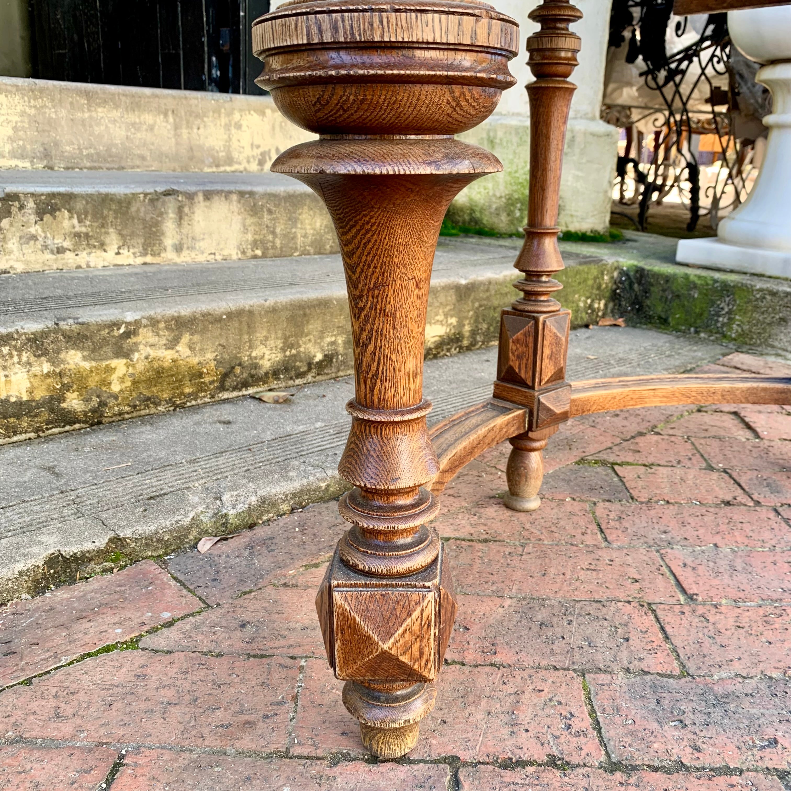 Antique French Oak Console