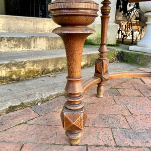 Antique French Oak Console