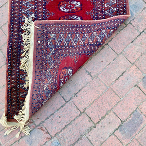 Beautiful Vintage Red Runner Carpet