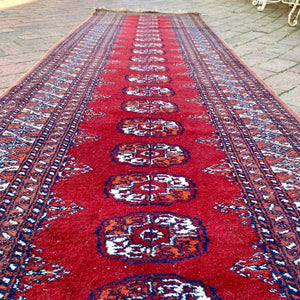 Beautiful Vintage Red Runner Carpet