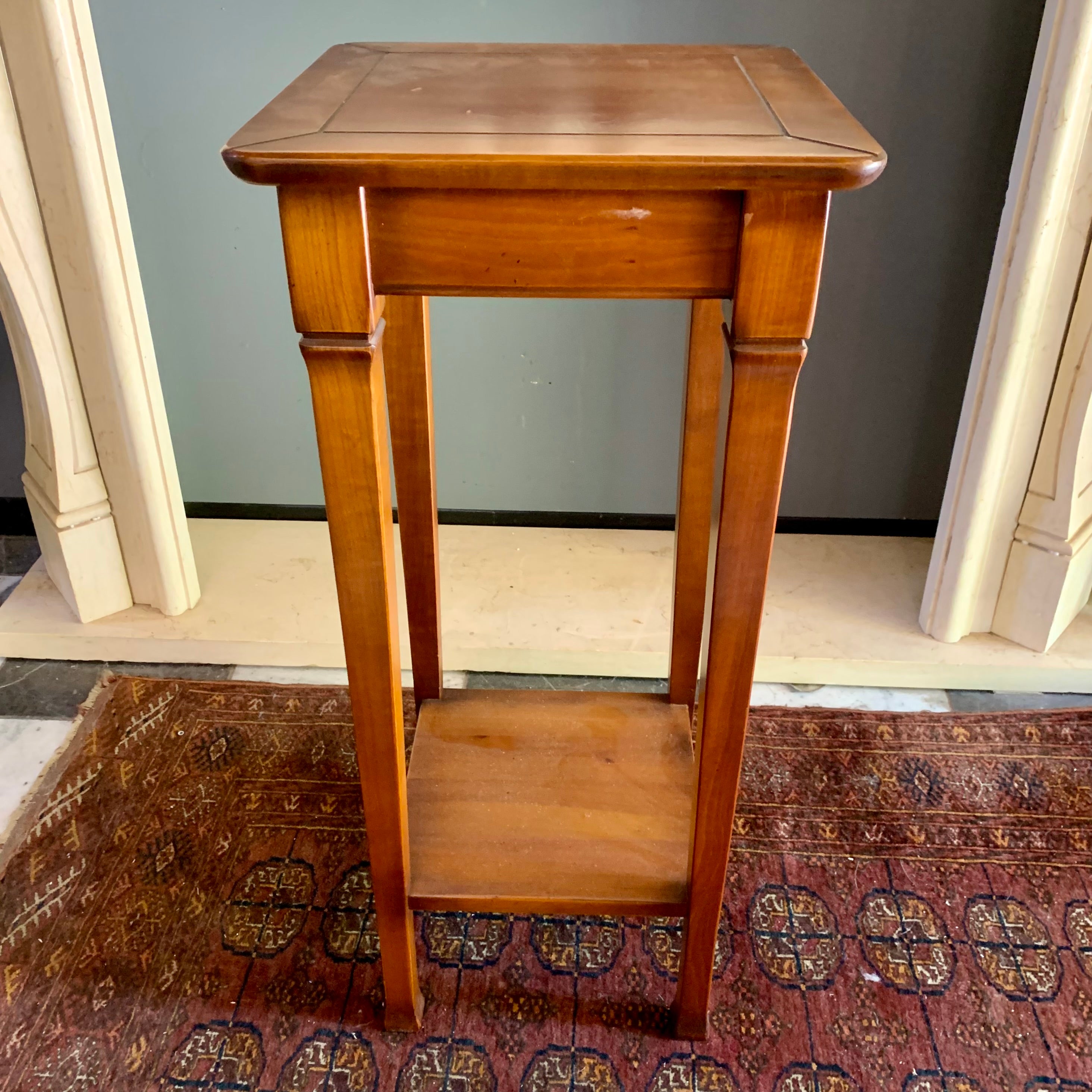 Antique Oak Pedestal