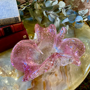 Sweet Subtle Pink Murano Ashtray - SOLD