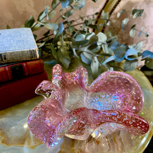 Sweet Subtle Pink Murano Ashtray - SOLD