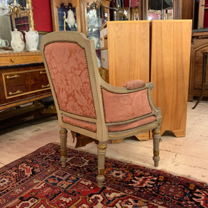 Antique Gilt Wood Chair