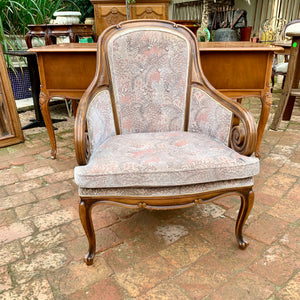 Elegant and Pretty Carved Armchair