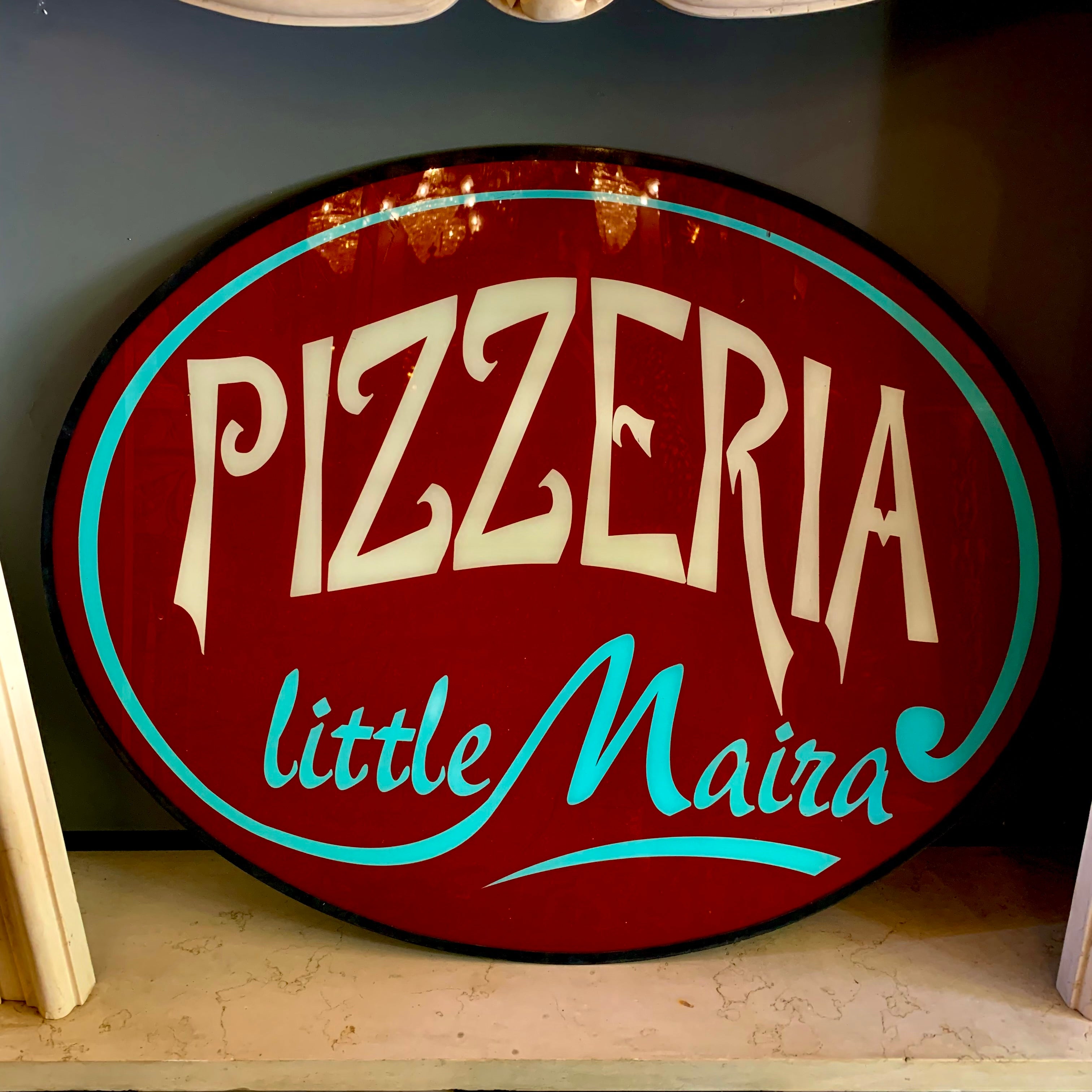 Vintage Pizzeria Sign