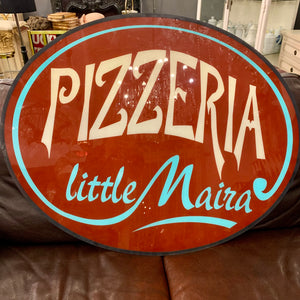 Vintage Pizzeria Sign