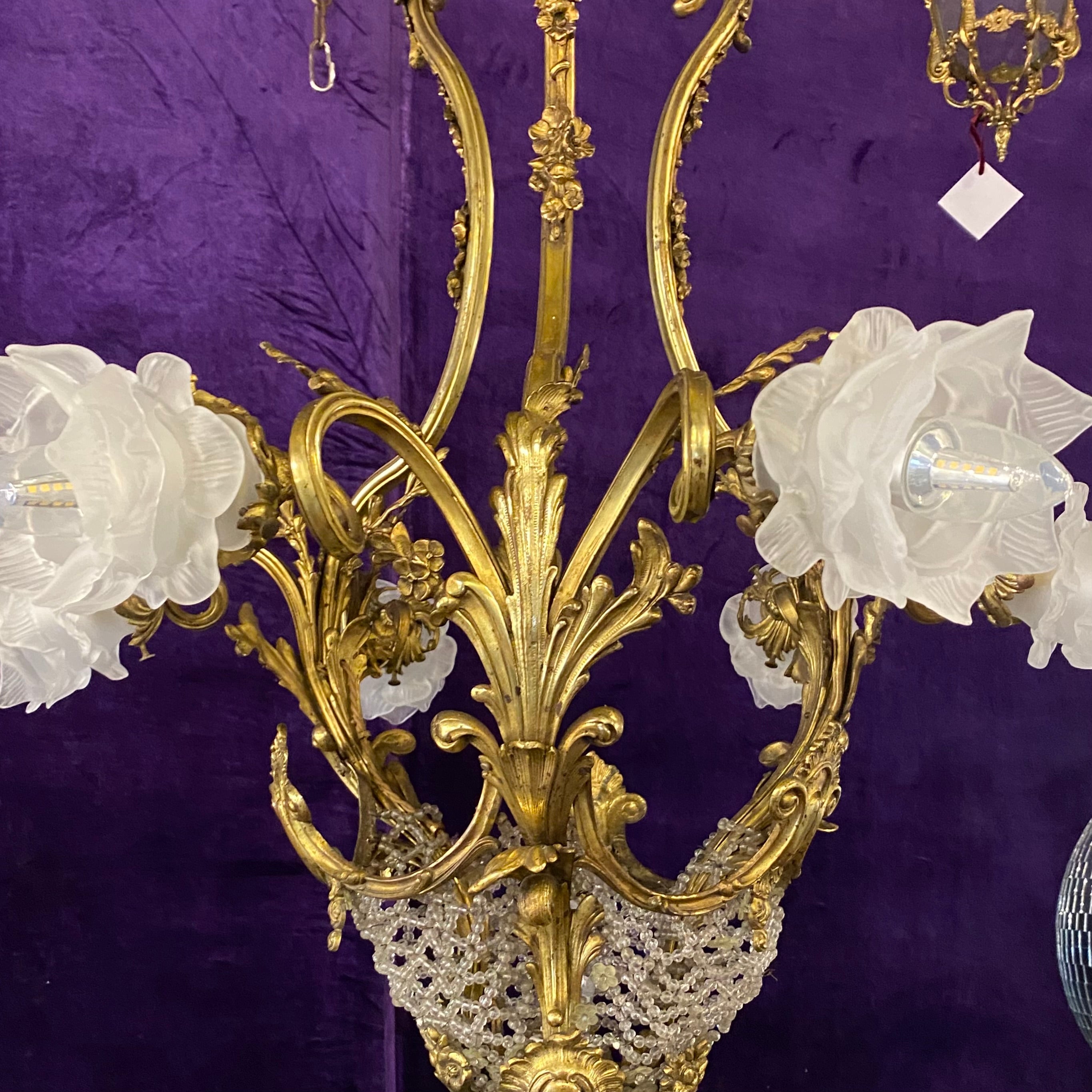 Beautiful Antique Victorian Chandelier - SOLD