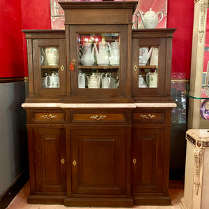 Beautiful Oak Display Cabinet