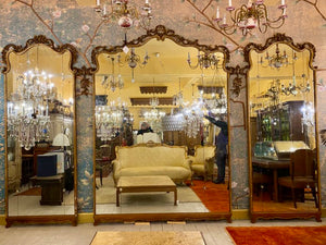 Incredible Antique Italian Ballroom Mirrors