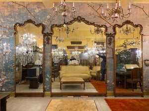 Incredible Antique Italian Ballroom Mirrors