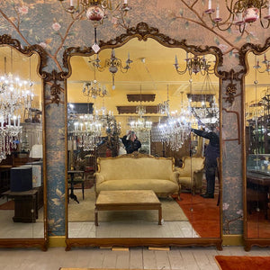 Incredible Antique Italian Ballroom Mirrors