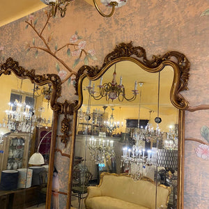 Incredible Antique Italian Ballroom Mirrors