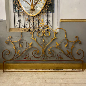 Antique French Gilt Headboard - SOLD