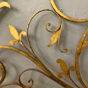 Antique French Gilt Headboard - SOLD