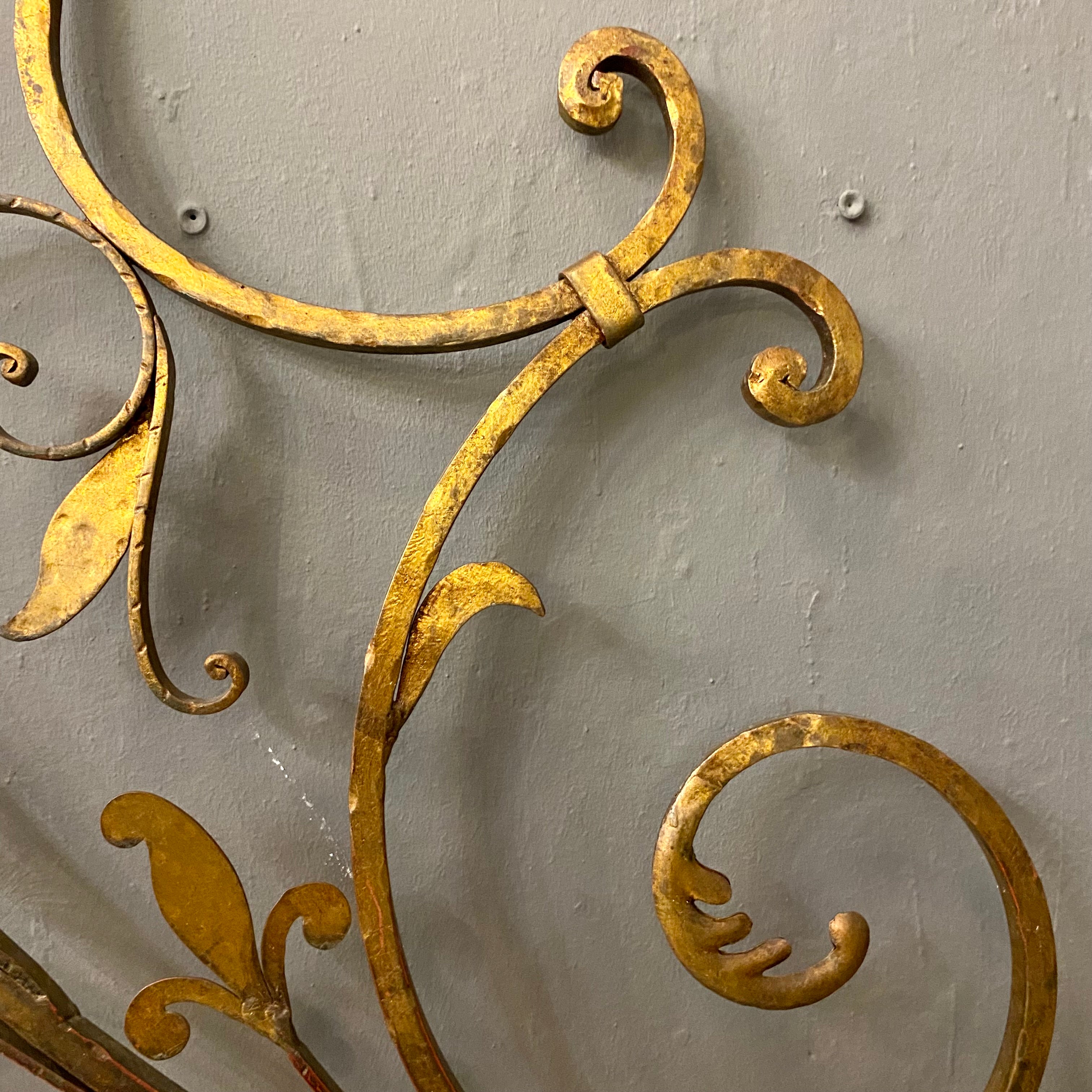 Antique French Gilt Headboard - SOLD