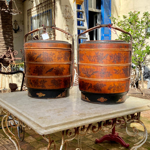 A Pair of Food Baskets/Càilánzi - SOLD