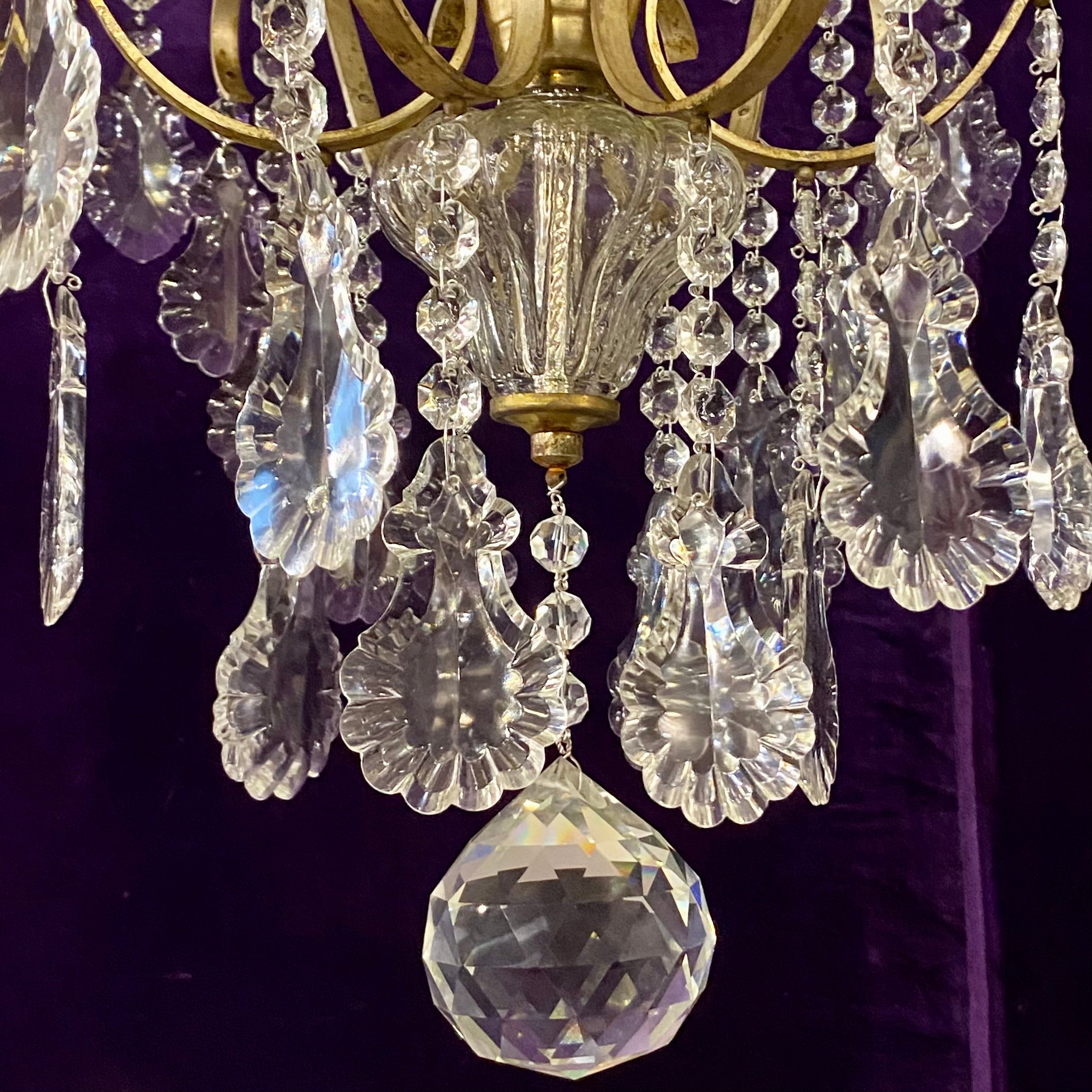 Stunning Silver Plated French Chandelier