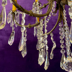 An Incredible Antique Gasolier Chandelier