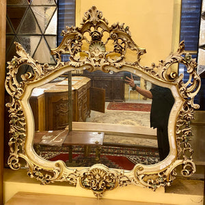 Antique Italian Console and Mirror Set