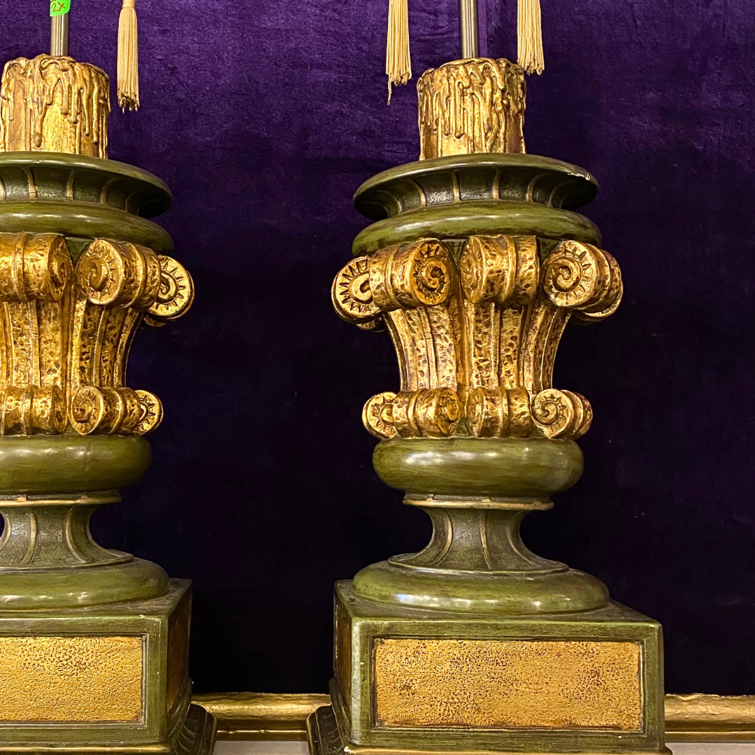 Pair of Antique Table Lamps