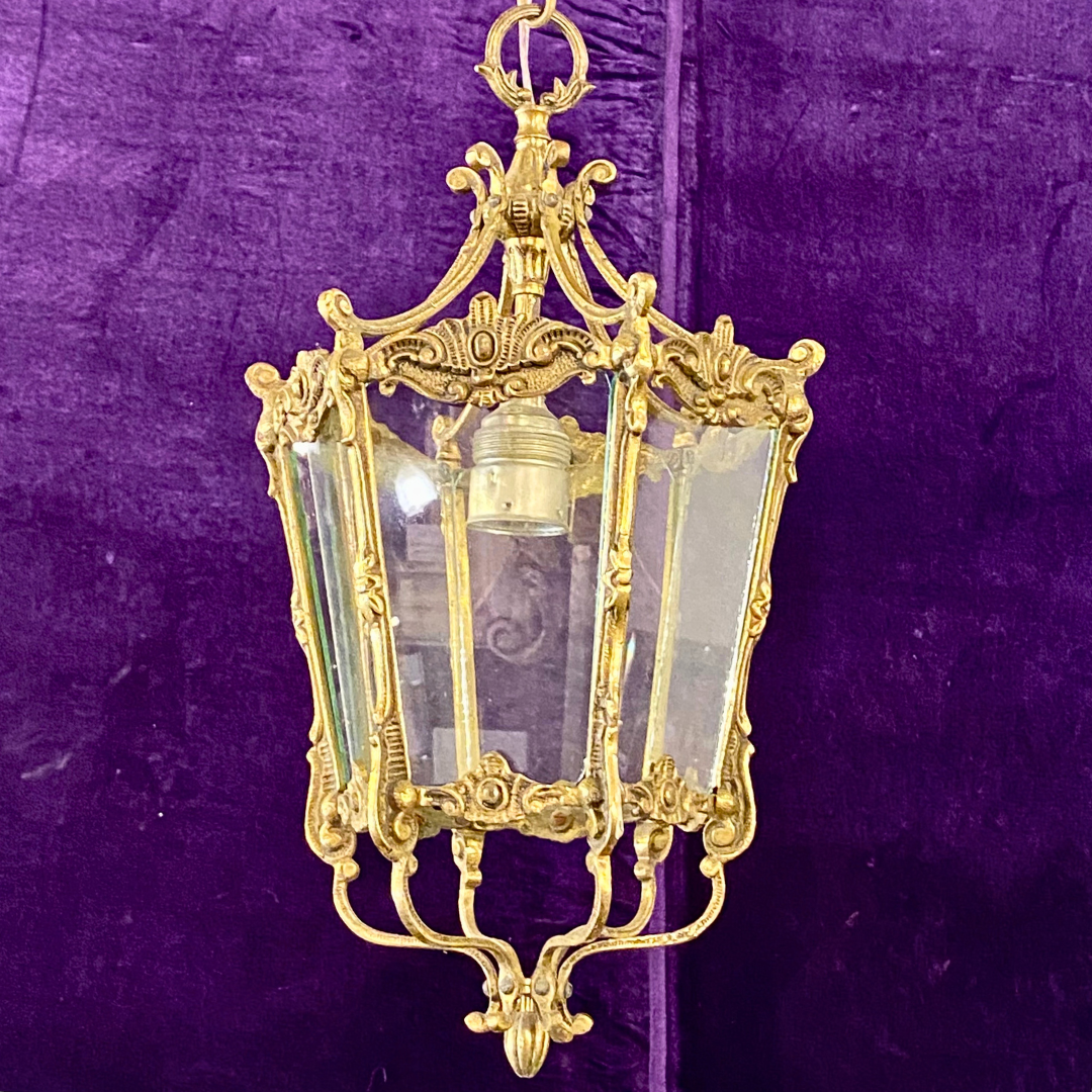 Antique Brass Lantern