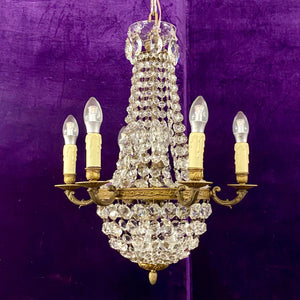 Very Rare Antique Neoclassical Chandelier