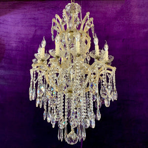 Incredible Antique Maria Theresa Chandelier