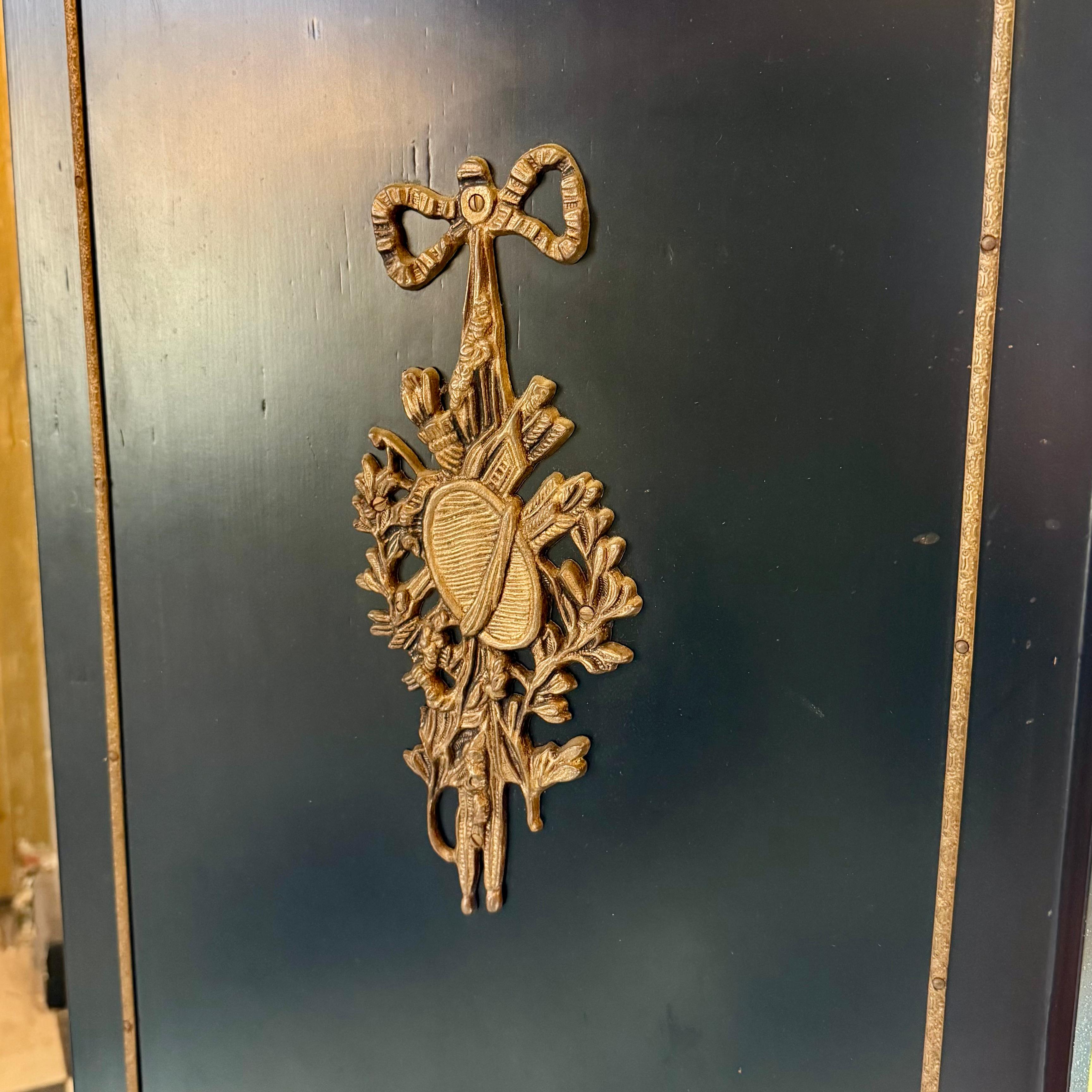 Vintage Boulle-Style Cabinet, 20th Century