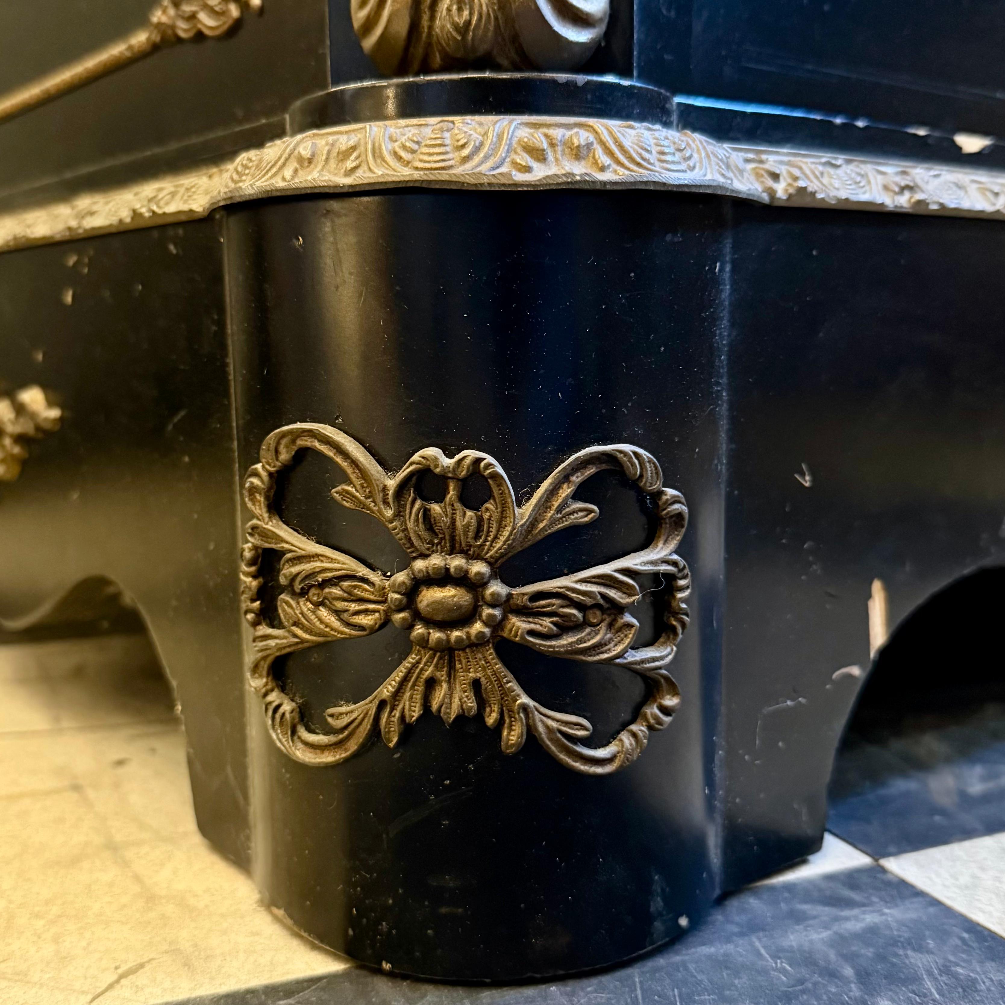 Vintage Boulle-Style Cabinet, 20th Century