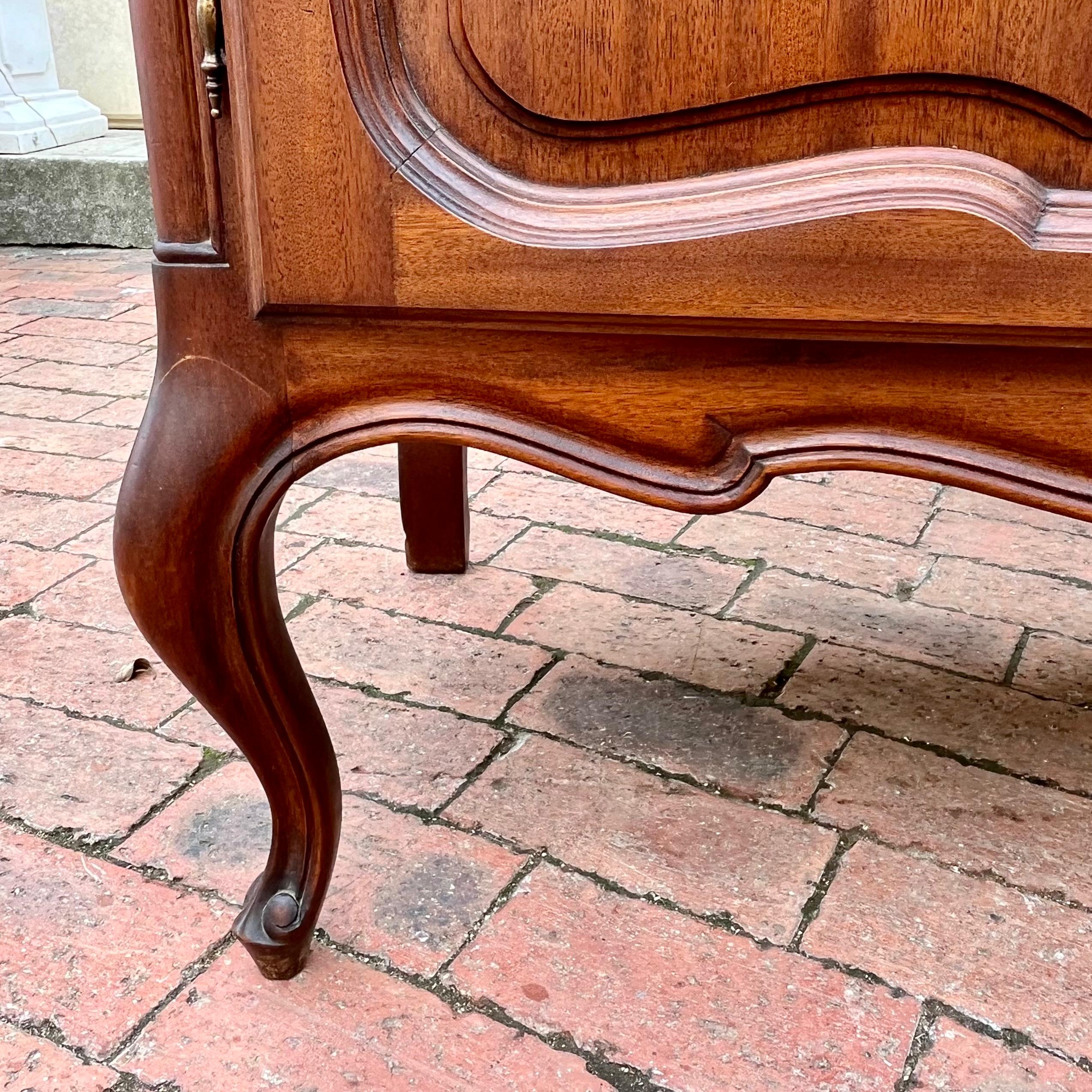Antique French Provincial Sideboard in Mahogany, Mid 20th Century
