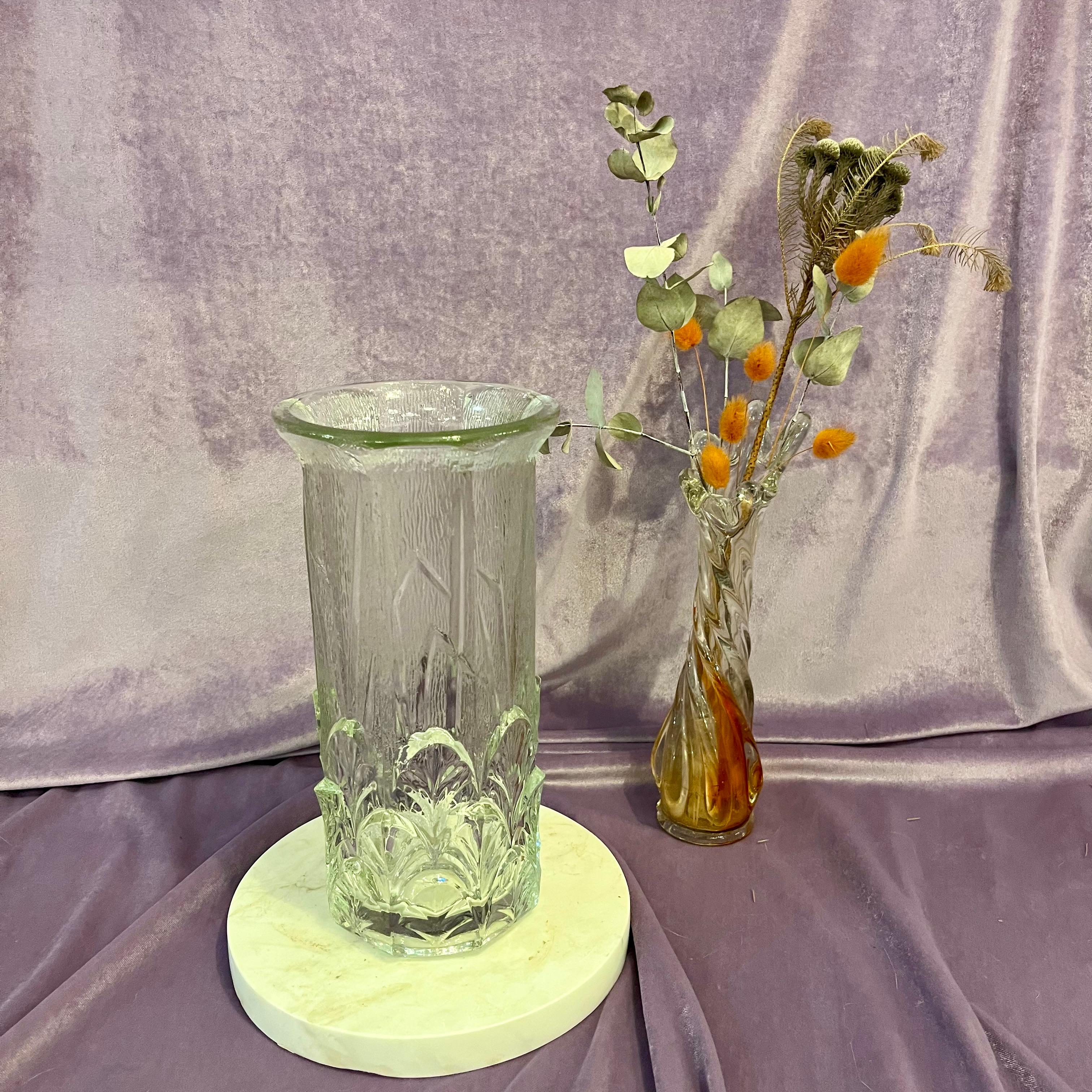 Fabulous Art Deco Crystal Vase