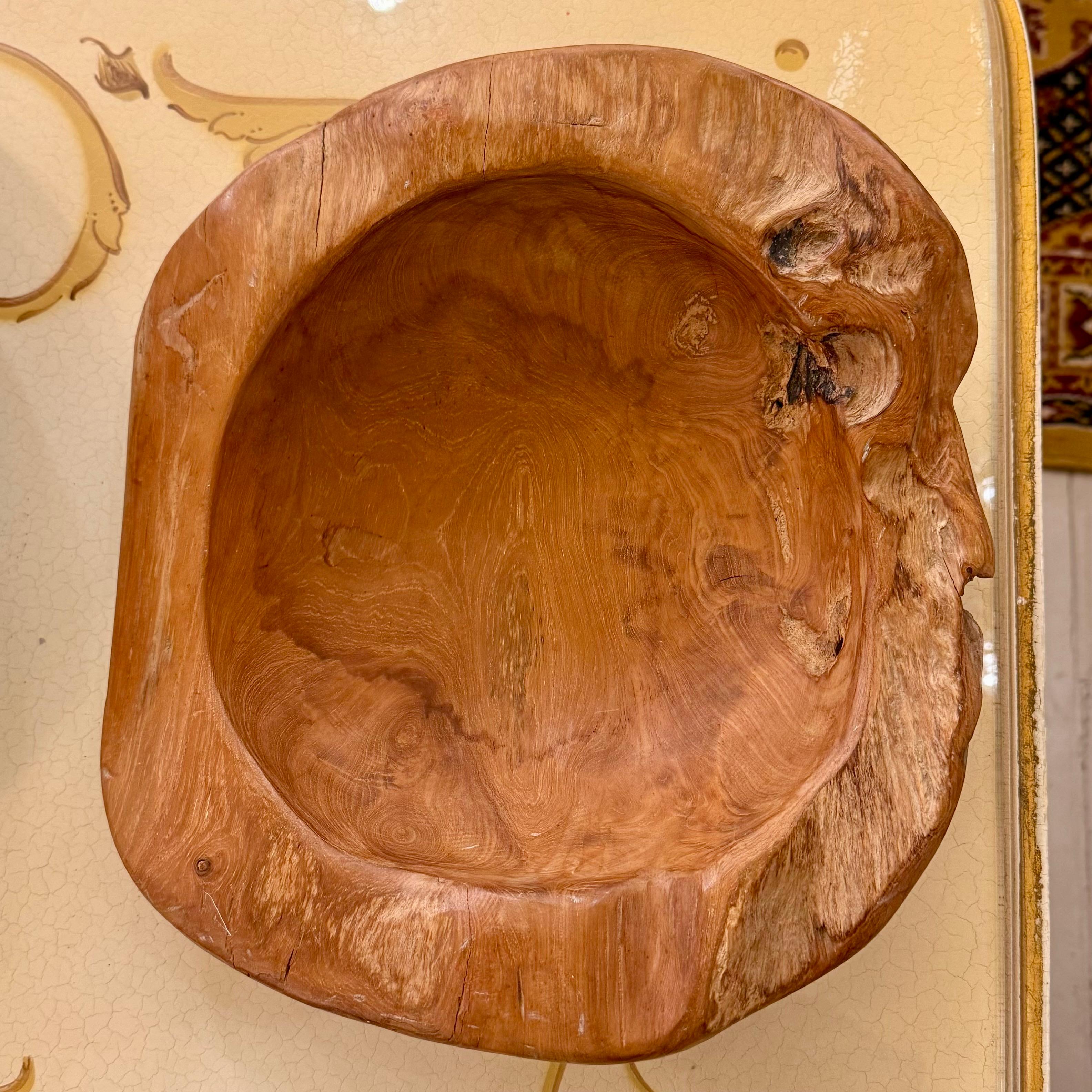 Assortment of Organically Carved Wooden Bowls