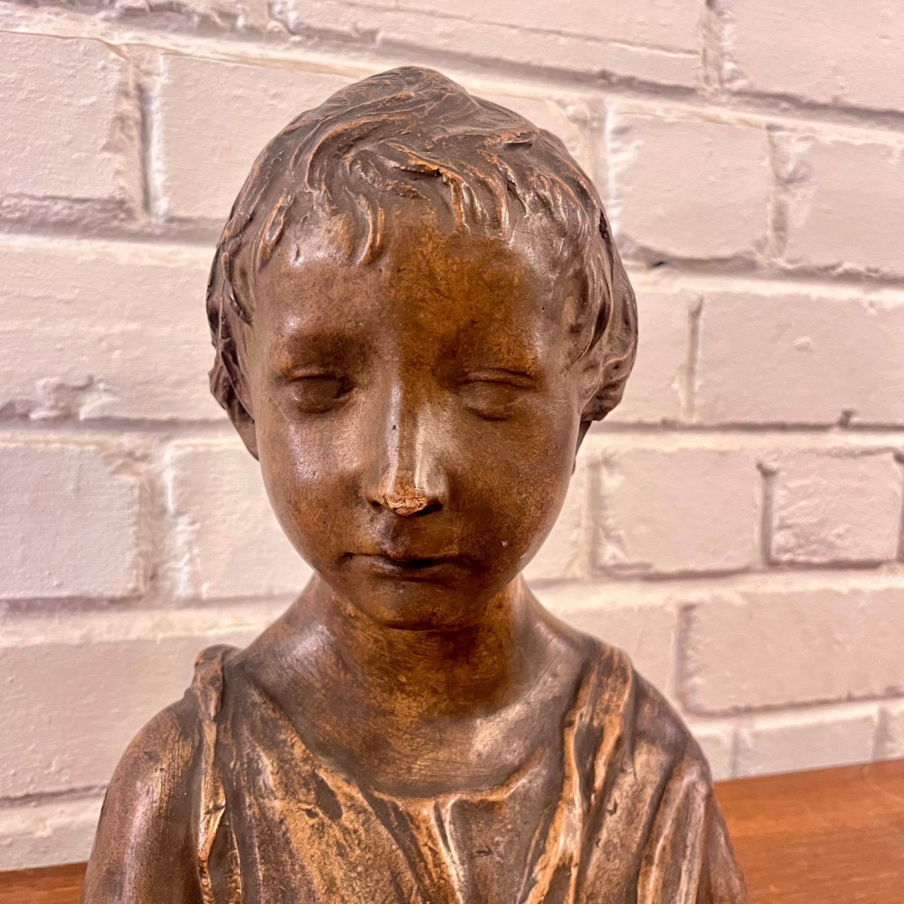 Cast Bust of Girl
