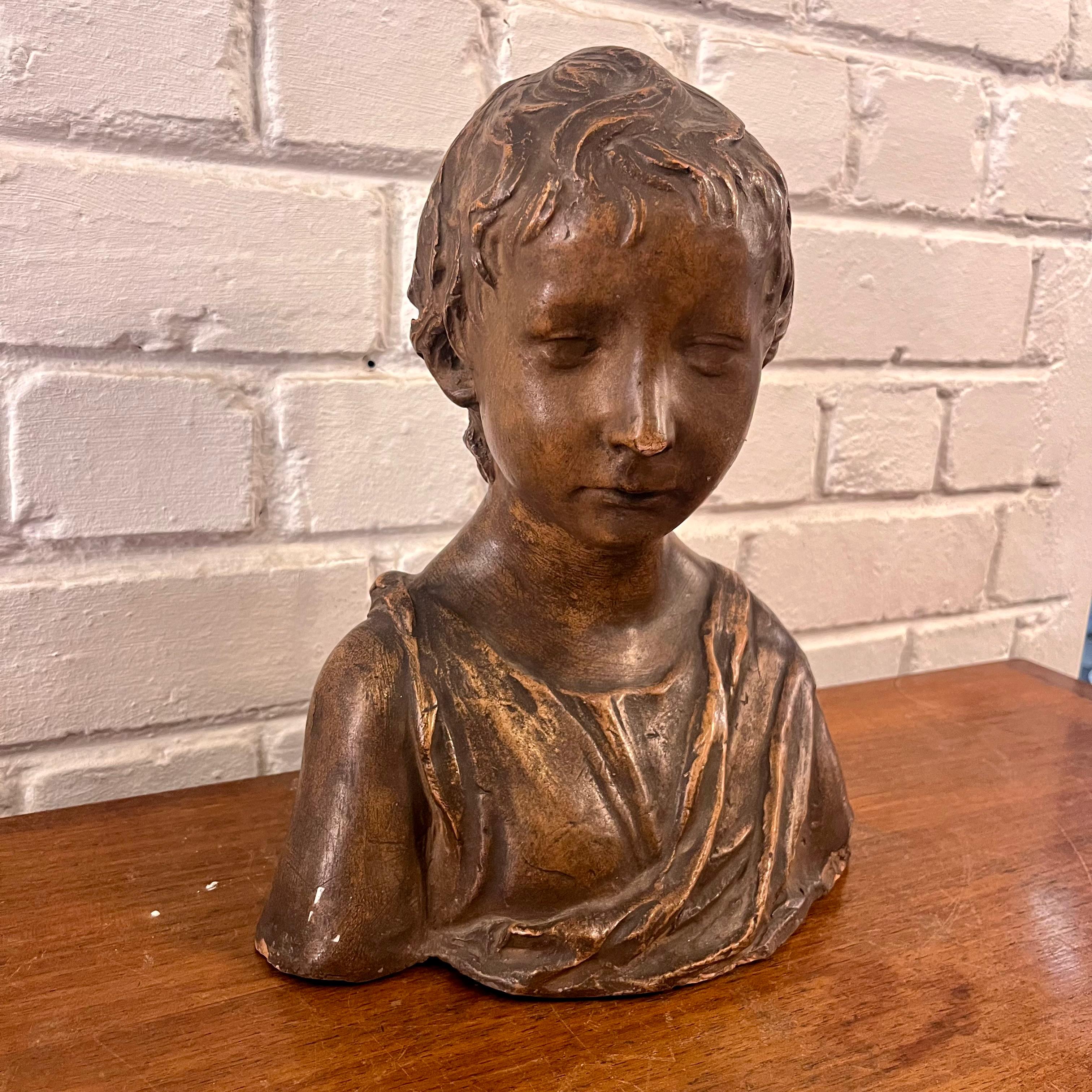 Cast Bust of Girl