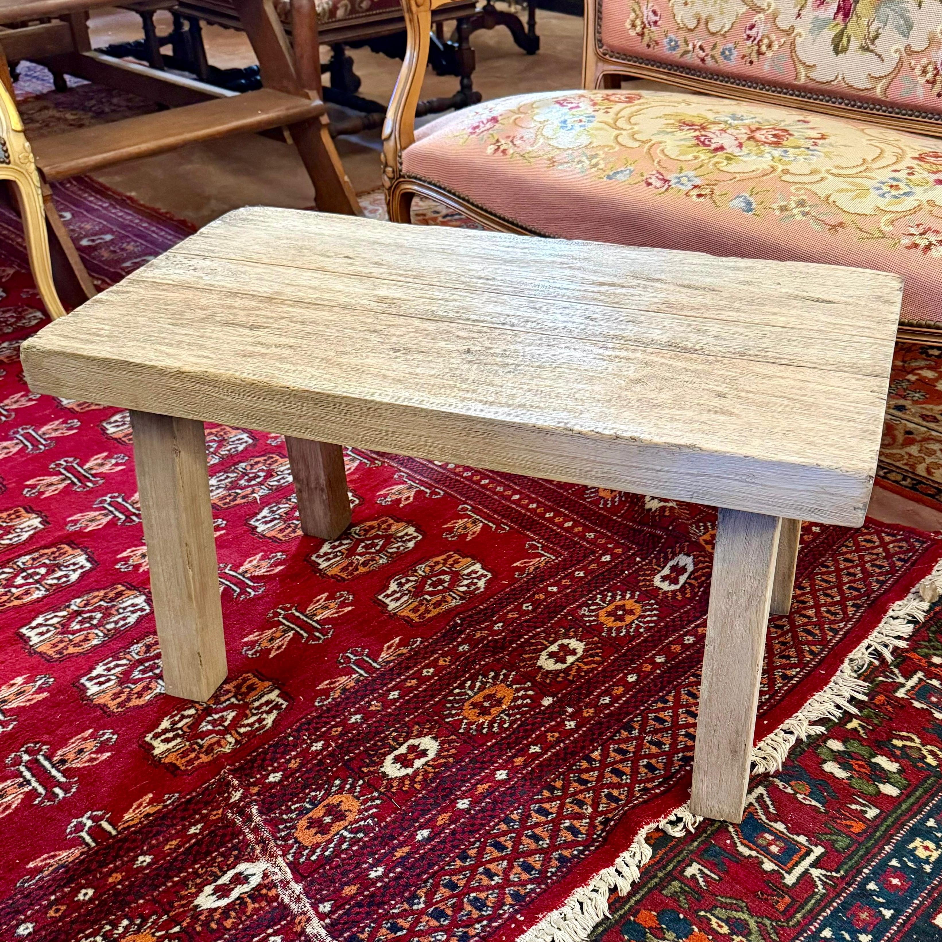 White Washed Coffee Table