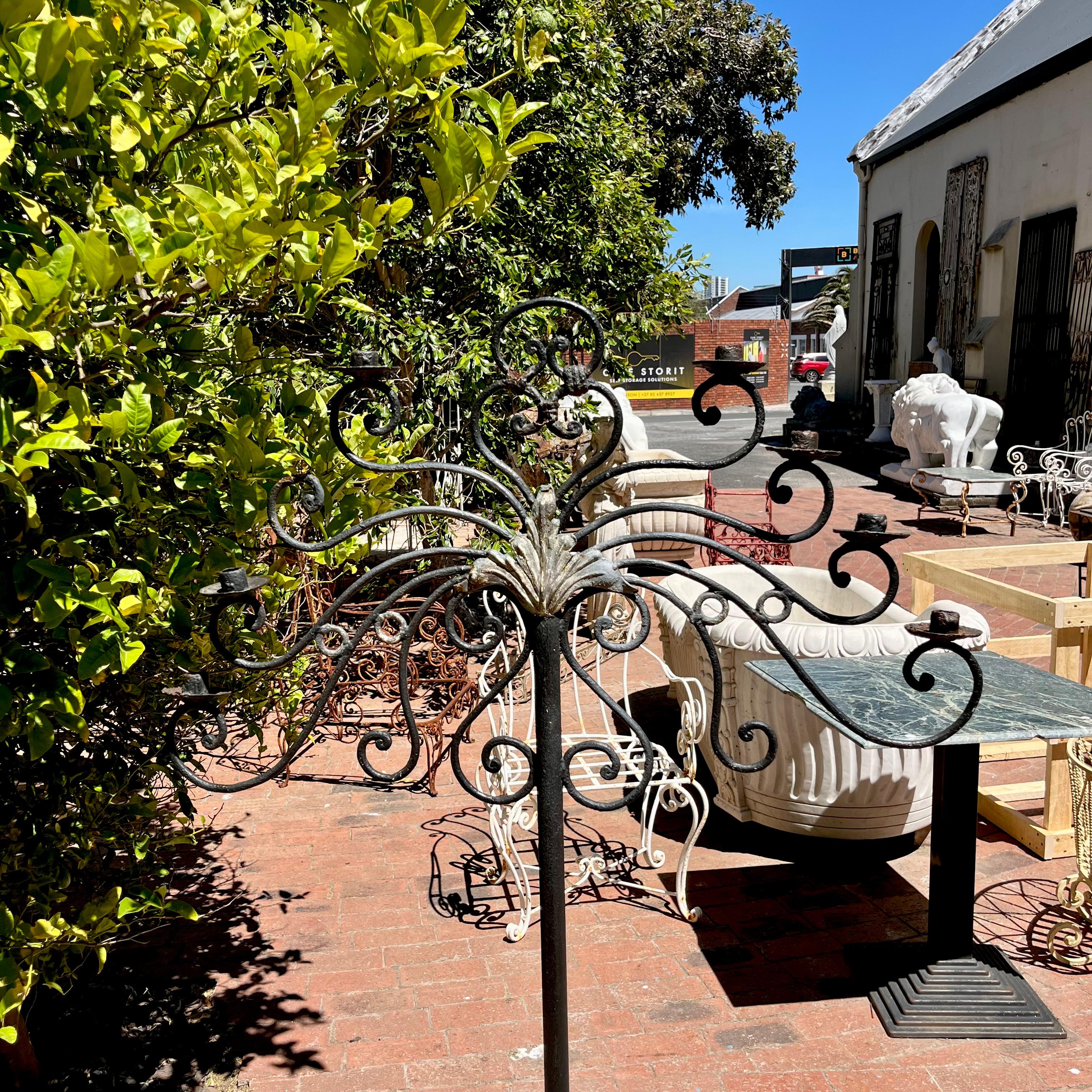 Gorgeous Wrought Iron Candle Stand