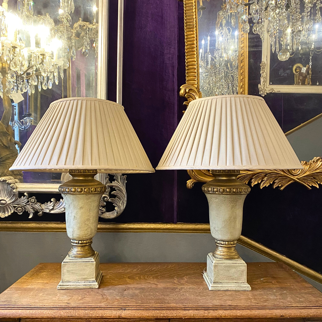 Pair Vintage Table Lamps - SOLD